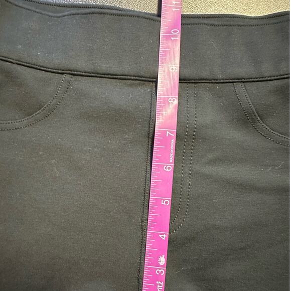 Spanx The Perfect Black Ponte Ankle Pants Size S - Picture 8 of 9